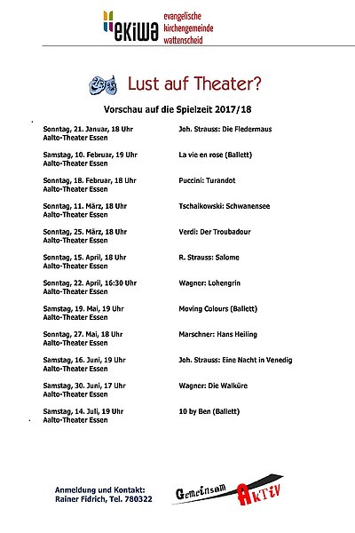 Gemeinsam Aktiv: Lust auf Theater? - Vorschau auf Spielzeit 2018, Klicken auf Grafik öffnet pdf-Datei 